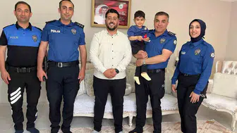 Adıyaman'da bayram ziyareti Şehit aileleri yalnız bırakılmadı