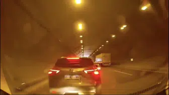 Osmaniye Taşoluk Tüneli'ndeki zincirleme kazanın görüntüleri ortaya çıktı