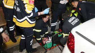 Aksaray'da gece vakti zincirleme trafik kazası 6 yaralı