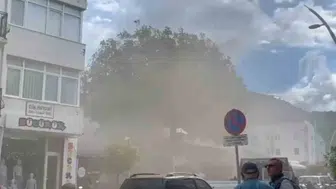 Datça’da restoran bacası alev aldı