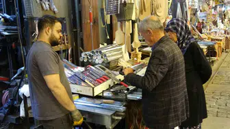 Bayram sofralarının vazgeçilmezi kebap şişlerinde üretim mesaisi başladı
