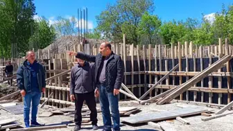 Kağızman'da yeni okul inşaatı hızla yükseliyor