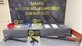 Sakarya'da uyuşturucu imalathanesine polis baskını