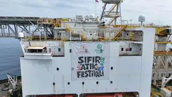 Yavuz Sondaj Gemisinden İstanbullulara Sıfır Atık Çağrısı