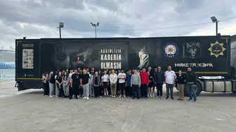Kuşadası sokaklarında uyuşturucuya karşı eğitim seferberliği
