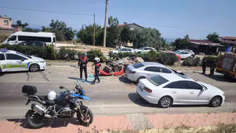 Mersin'de zincirleme kaza dört aracı hurdaya çevirdi