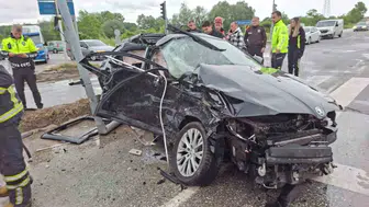 Sakarya'da zincirleme kaza 3'ü çocuk 6 kişi yaralandı
