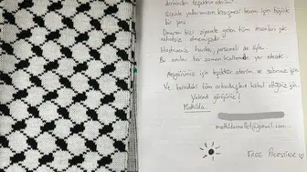 İsrail saldırısında yaralanan aktivistten Türk doktorlara veda mektubu
