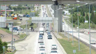 Kırıkkale yolunda bayram trafiği kilitlendi