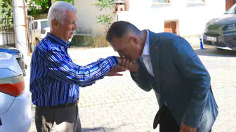 Muğla Valisi şehit ailesiyle bayramlaştı