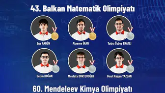 Genç bilim insanlarından uluslararası arenada madalya yağmuru