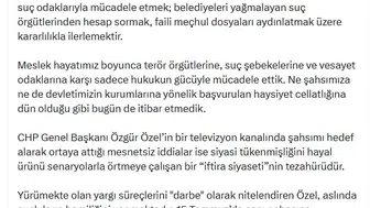 Adalet Bakanı Gürlek ve Özgür Özel arasında sert tartışma