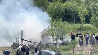 Kastamonu’da soba faciası Bir ev küle döndü