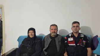 Eskişehirli gazinin bayram ziyaretçileri jandarma oldu