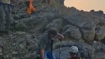 Datça Karya Yolu'nda kaybolan iki kişi kurtarıldı