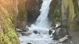 Saitabat Şelalesi gürül gürül akmaya başladı
