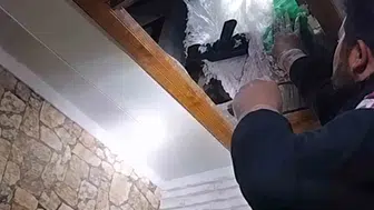 Kırıkkale'deki bir evde cephanelik çıktı