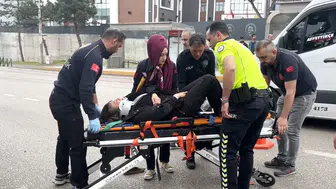Bursa'da dikkatsizlik bir kadını hastanelik etti