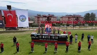 Bozdoğan 19 Mayıs için stadyuma akın etti