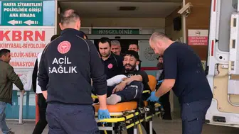 İnegöl’de evinin önünde demir kesen adam spiral kazasıyla yaralandı