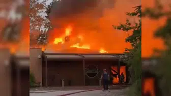 Sapanca'da sabah saatlerinde çıkan yangın restoranı küle çevirdi