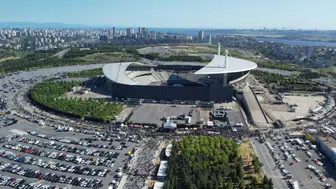Kanye West konserine saatler kala Olimpiyat Stadyumu çevresi kilitlendi