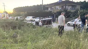 Samsun Çarşamba yolunda kaza 6 kişi hastaneye kaldırıldı