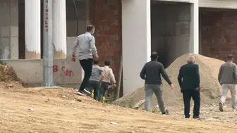 İnegöl’deki şantiye kavgası hastane önünde devam etti