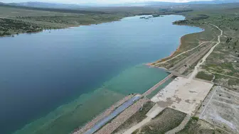 Karaman Ayrancı Barajı kuraklığı yendi ve taştı