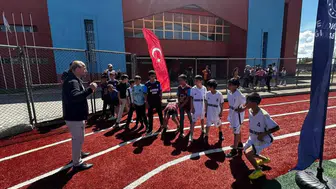 Patnoslu öğrenciler 19 Mayıs için piste çıktı