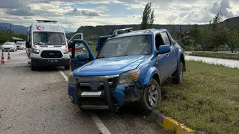 Kastamonu yolunda aile faciası ucuz atlatıldı
