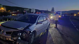 Bingöl’de iki araç çarpıştı Bir yaralı var