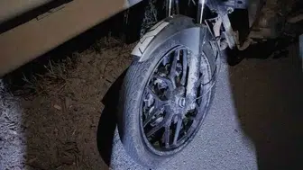 Bilecik yolunda motosiklet devrildi