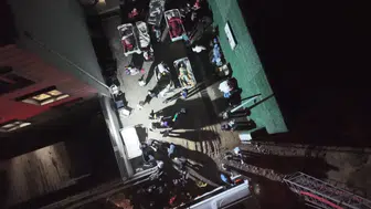 Düzce’de huzurevinde gece yarısı yangın paniği