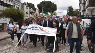 Menemen’de engelsiz bir gelecek için yürüdüler