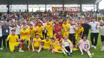 Göztepe U19 takımı Bursa’da Türkiye şampiyonluğunu kazandı