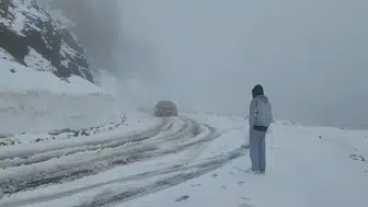 Artvin’de yaz ortasında kış sürprizi