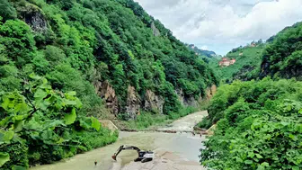 Giresun Yağlıdere'de dereye kapılan amcayı arama çalışmaları dördüncü gününde