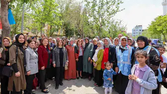Fatma Şahin Gaziantep'te üretici ve tüketiciyi buluşturdu