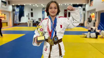 12 yaşındaki Melisa bir ayda beş altın madalya kazandı
