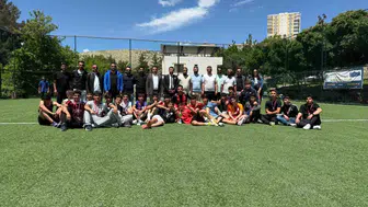 Silvanlı gençler futbol turnuvasında dostluk için ter döktü