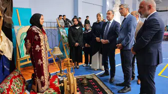 Bayburtlu öğrencilerin el emeği eserleri görücüye çıktı