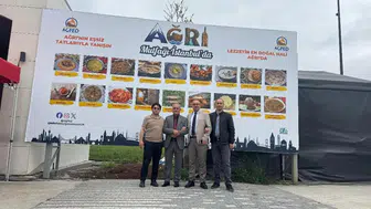 İstanbul’da Ağrı sofrası kuruldu