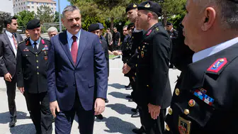 Bakan Çiftçi Konya’da güvenlik güçleriyle bayramlaştı