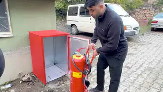 Kastamonu’da bir köy yangın felaketine karşı kendi önlemini aldı