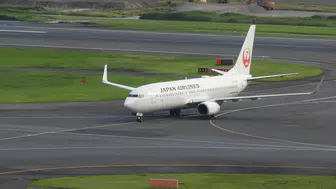 Tokyo semalarında tehlike atlatan uçak acil iniş yaptı