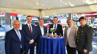 Terme protokolü bayram mesaisindeki ekipleri unutmadı