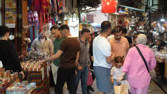 Gaziantep bayram bereketiyle doldu taştı