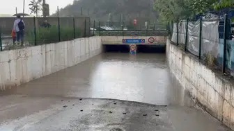 Kırıkkale sağanak yağışla felç oldu