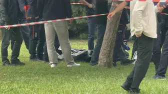 Kentpark'ta Porsuk Çayı yüzeyinde cansız beden bulundu